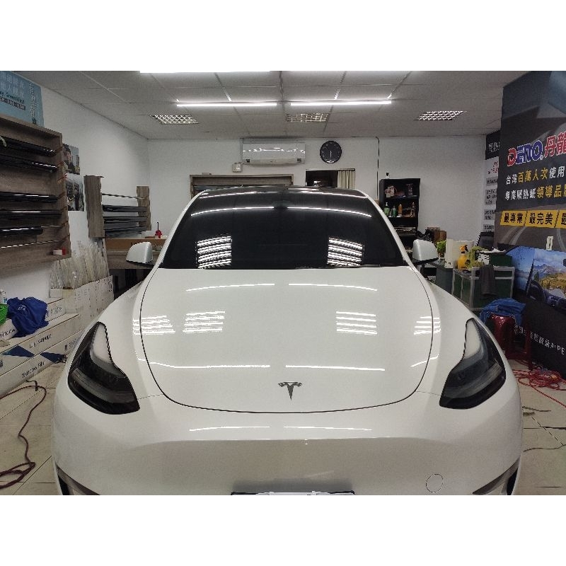 Tesla ModelY 全車貼3m隔熱紙 前檔M40+車身後檔8803C 高隔熱高隱密 保固五年