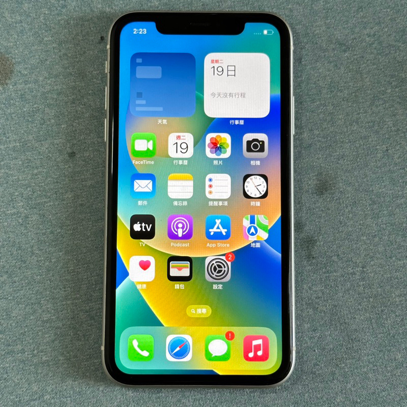 iPhone 11 128G 白 功能正常 二手 IPhone11 i11 蘋果 apple 6.1吋 台中