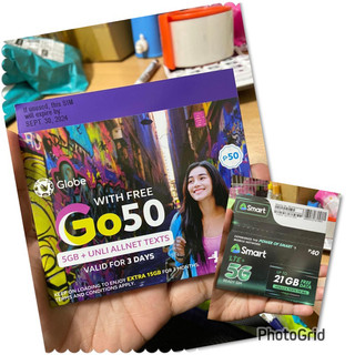 globe / smart simcard 5g