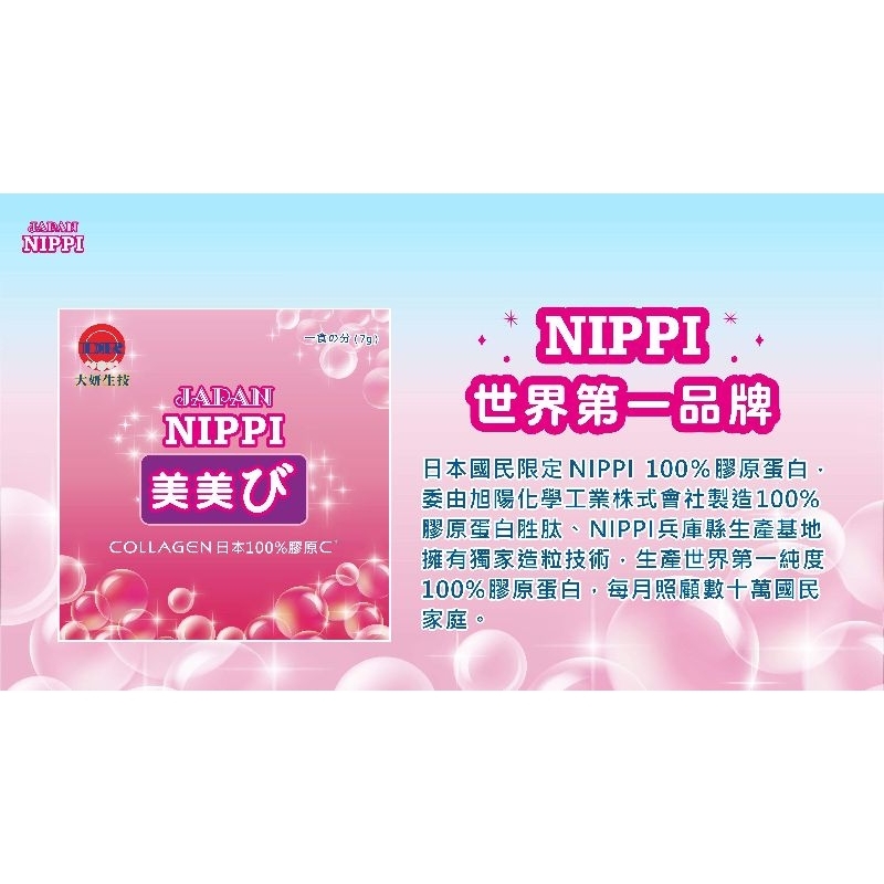 日本NIPPI膠原蛋白粉