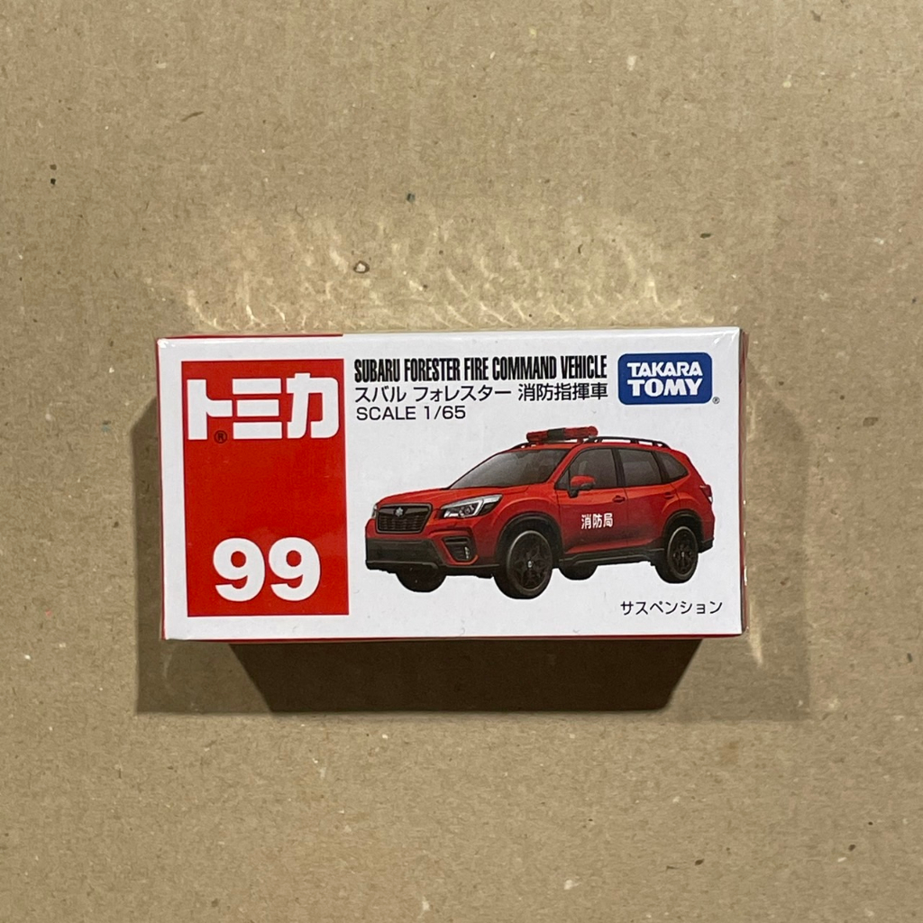 &lt;熊葛&gt; 全新正版現貨 TOMICA 多美 消防摩托車 no. 99 指揮車 消防指揮車 消防車 消防員