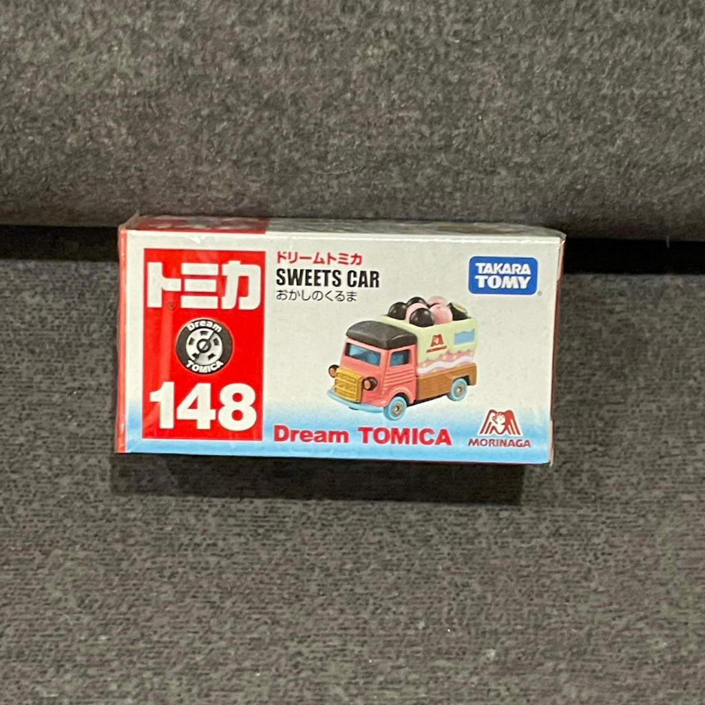 [小樂]蝦皮代開發票 日版 Tomica 多美 no.148 148 森永巧克力 餅乾車 甜點車 巧克力 甜點 巧克力車