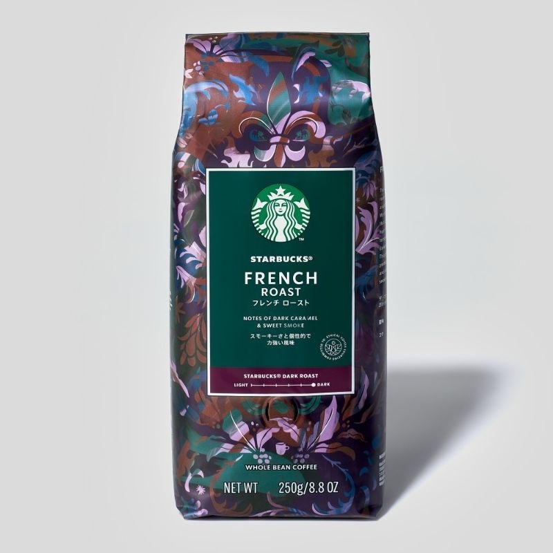 ★ 鹿島田商店街 ★ 日本 進口 食品 星巴克 咖啡豆 French Roast 煙燻 黑 焦糖 風味
