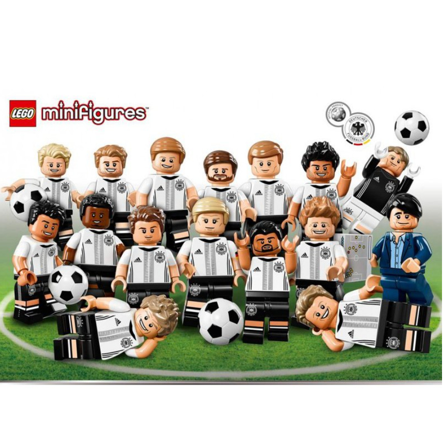 (bear)正版現貨 樂高 LEGO 71014 德國足球隊人偶包 Minifigures 德國 足球 限定 世界杯足球