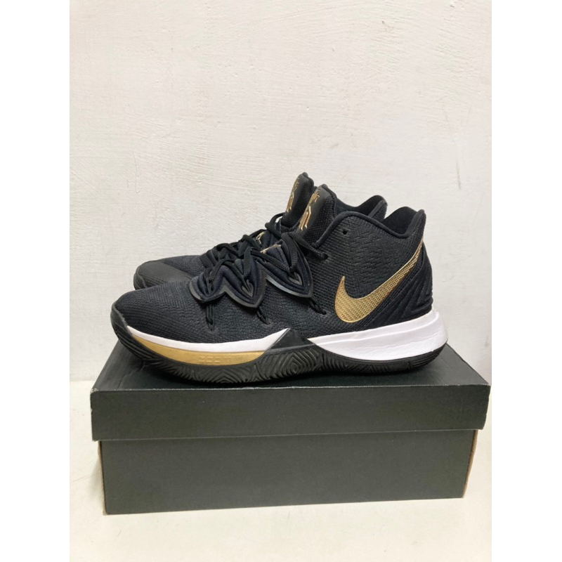 Nike Kyrie 5 Black Metallic Gold 黑金 籃球鞋 歐文 Irving 冠軍戰