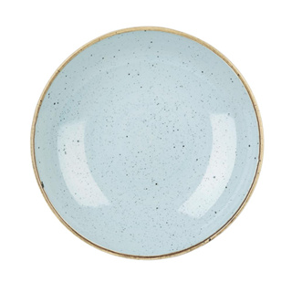 英國CHURCHiLL-點藏系列-蛋青色 18cm 圓形西式餐碗/餐盤
