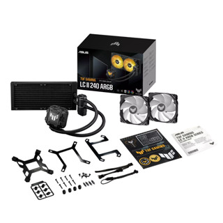 ASUS華碩 TUF GAMING LC II 240 ARGB【240mm水冷散熱器】靜音減震幫浦