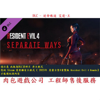 PC版 肉包 惡靈古堡4重製版 - 艾達·王 STEAM Resident Evil 4 - Separate Ways