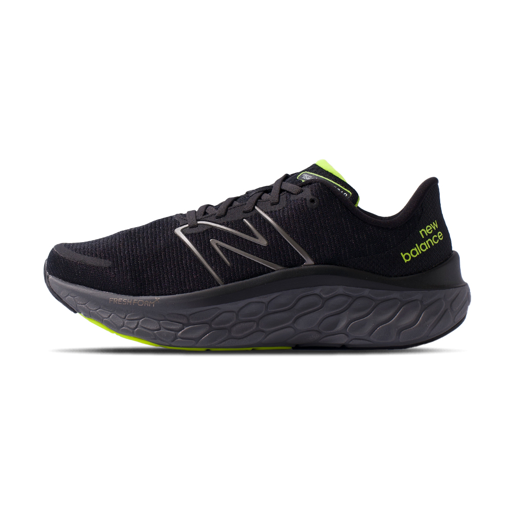 New Balance Kaiha Road 2E 男鞋 黑色 螢光綠 緩震 厚底 慢跑鞋 MKAIRCC1