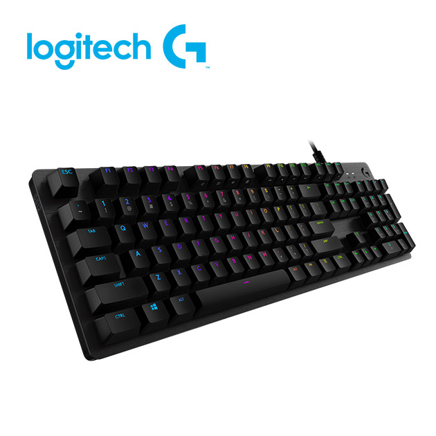 【喬格電腦】Logitech 羅技 G512 機械式電競鍵盤 ★GX 觸感軸(tactile茶軸)