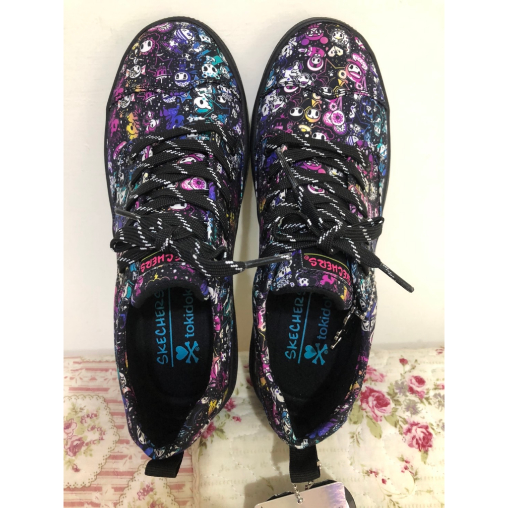 Skechers Tokidoki 斯凱琪 聯名款繽紛氣墊鞋/尺寸7號/版型為正常尺碼！