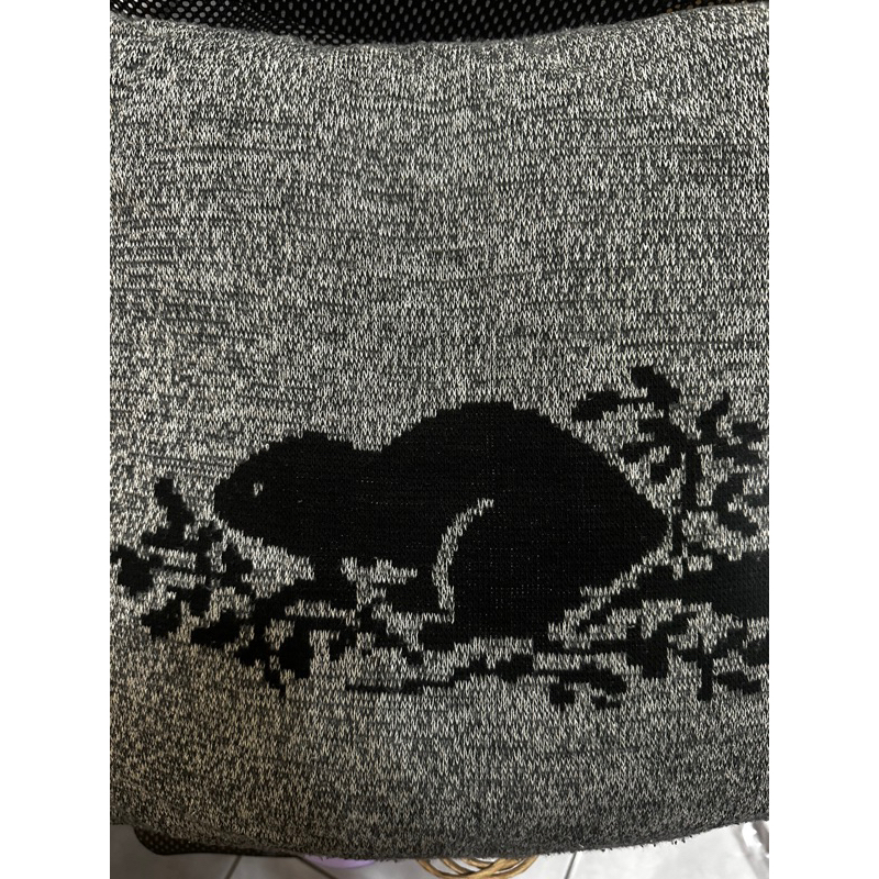 二手 Roots 海狸 針織 抱枕 枕套 + 枕心 海貍 加拿大 楓葉 枕頭 枕
