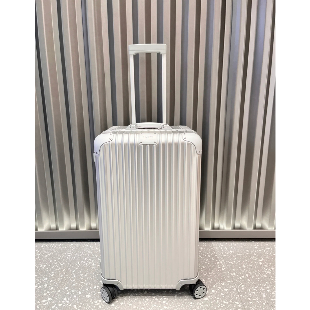 99成新（現貨）RIMOWA Original Trunk 銀色 鋁鎂合金材質 行李箱 運動款 92575004