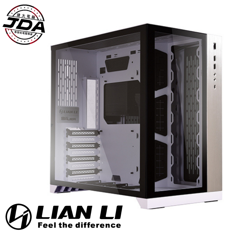 捷大電腦 聯力 LIAN LI O11 Dynamic 白 E-ATX 電腦機殼 電競機殼