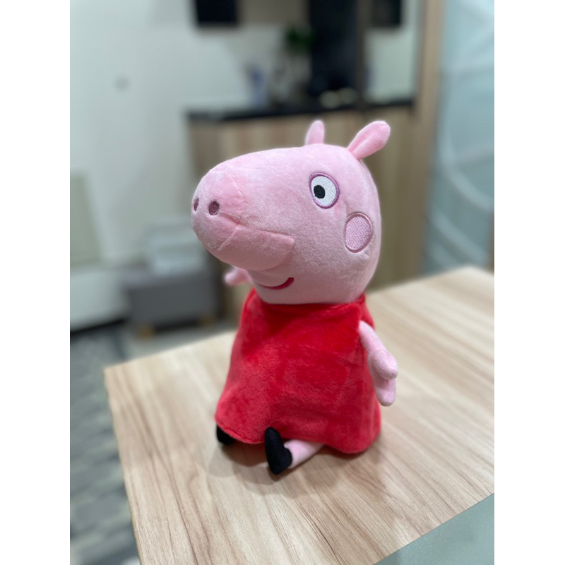 「二手9成新」Peppa Pig佩佩豬 玩偶 玩具 娃娃