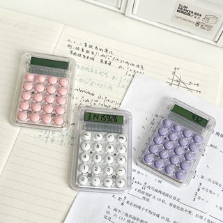 TUJI₍ᐢ..ᐢ₎ ｜臺灣現貨+隔日出貨｜小型迷你計算機 質感便攜 學生考試靜音計算機 兒童數學 辦公文具