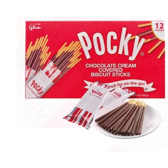 【蘿蔔】【Costco代購】 GLICO 固力果 POCKY 格力高 百奇巧克力棒(40g*12小盒)