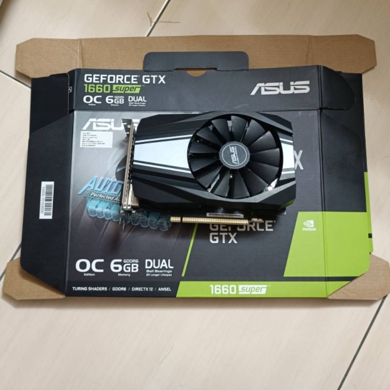 ASUS  GTX 1660super 顯示卡(二手保固內)