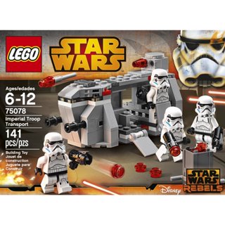 全新 未拆 LEGO 樂高 Star Wars 星際大戰 系列 75078 帝國部隊運輸 星際大戰 現貨 白兵 風暴兵