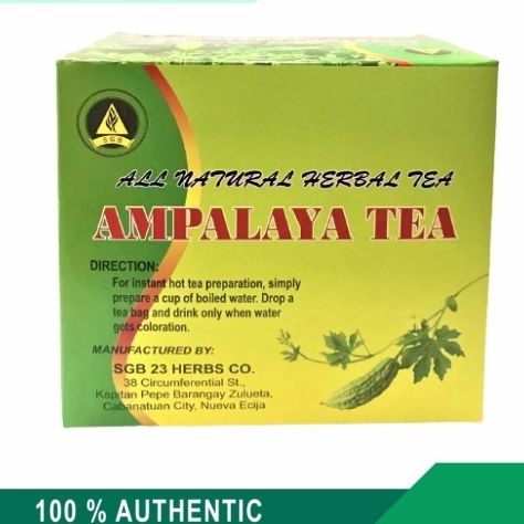 🌿SGB牌草本茶 苦瓜茶 Ampalaya Herbal Tea 茶包 菲律賓傳統 青草茶 山苦瓜茶 山苦瓜