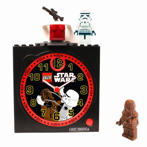樂高 星際大戰 LEGO 丘巴卡&amp;白兵 時鐘 已絕版
