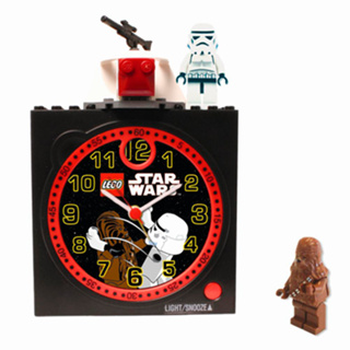 樂高 星際大戰 LEGO 丘巴卡&白兵 時鐘 已絕版