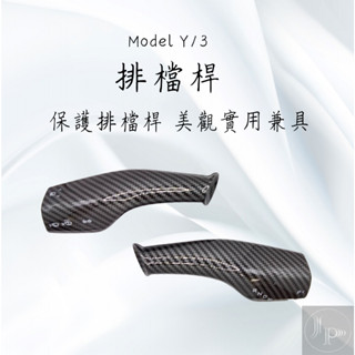 Model Y Tesla model 3 ModelY 特斯拉 排檔桿 保護殼 亮光碳纖維 雨刷桿 雨刷 方向盤