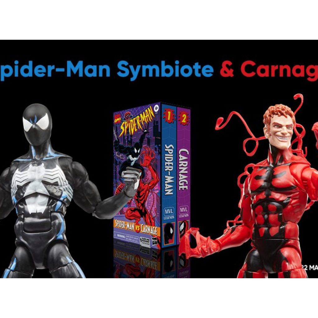 Marvel Legends 漫威 6吋 猛毒 蜘蛛人 血蜘蛛 VHS 動畫 Venom SPD spider-man