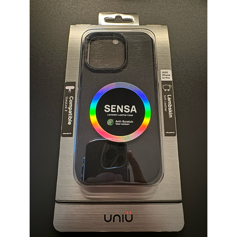 UNIU SENSA 羊皮手感殼 磁吸版 Apple iPhone 15 Pro Magsafe