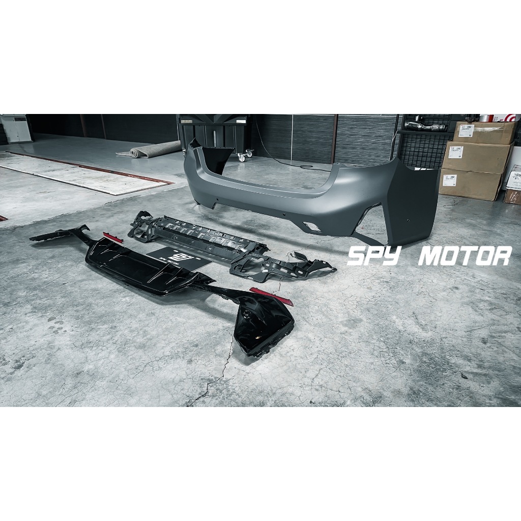 【SPY MOTOR】BMW G20 LCI M-TECH後保桿 PP材質