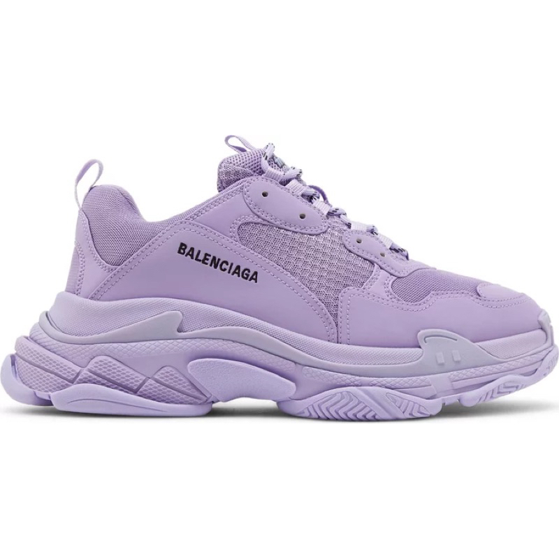 Balenciaga triple s purple 含購證/鞋盒 尺寸37老爹鞋 9.8成新