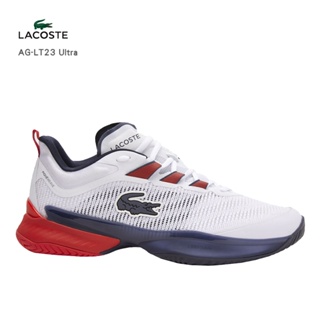 LACOSTE 網球鞋 白紅 AG-LT23 Ultra Textile 男鞋