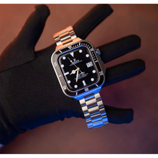 韓系 時裝 設計 Apple Watch 水鬼造型錶框（ESN)