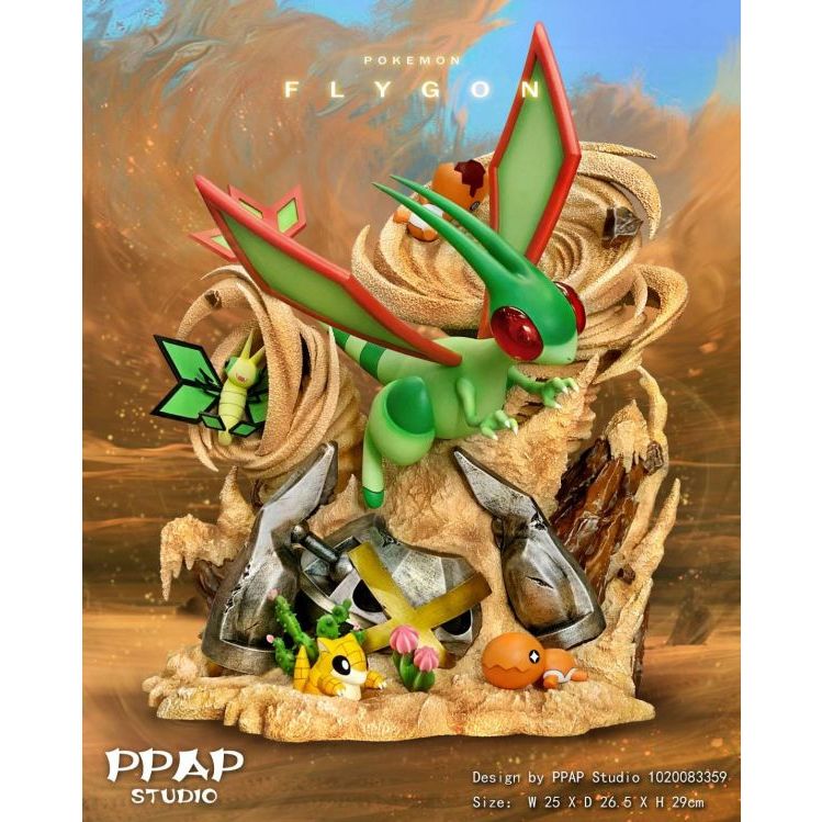 【現貨】(正) PPAP-沙漠蜻蜓家族 寶可夢 皮卡丘 小智 噴火龍 妙蛙 神奇寶貝 雕像 GK 限量 EGG 非翻模!