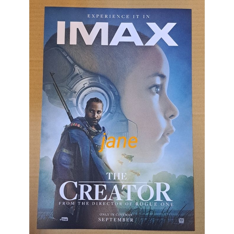 電影 A.I.創世者  電影海報 A3海報 IMAX海報