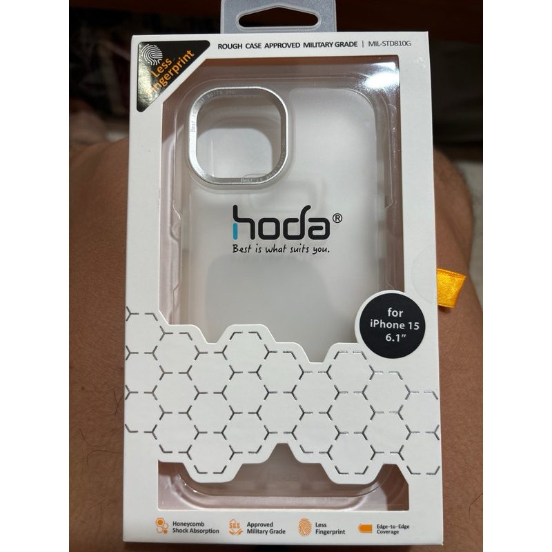 hoda iPhone 15/15pro 6.1手機保護殼（二手）