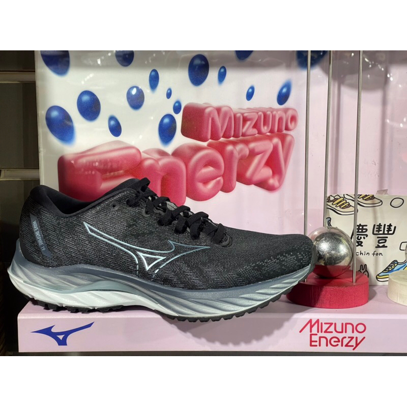 大灌體育👟 MIZUNO 男鞋 INSPIRE 男慢跑鞋 黑(J1GC234553)
