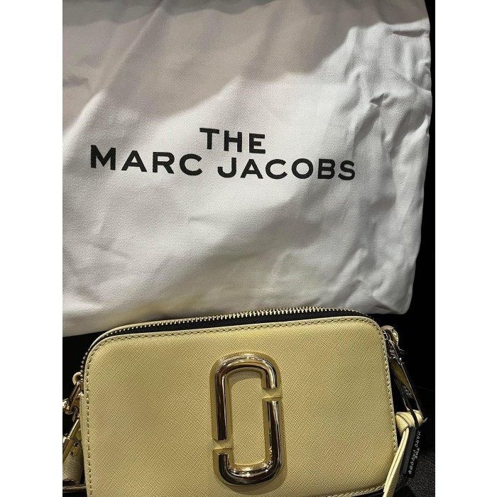 MARC JACOBS MJ相機包 側背包 黃色