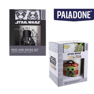 PALADONE STAR WARS星際大戰禮物組 尤達寶寶馬克杯襪子 星際大戰小腿襪馬克杯 生日禮物