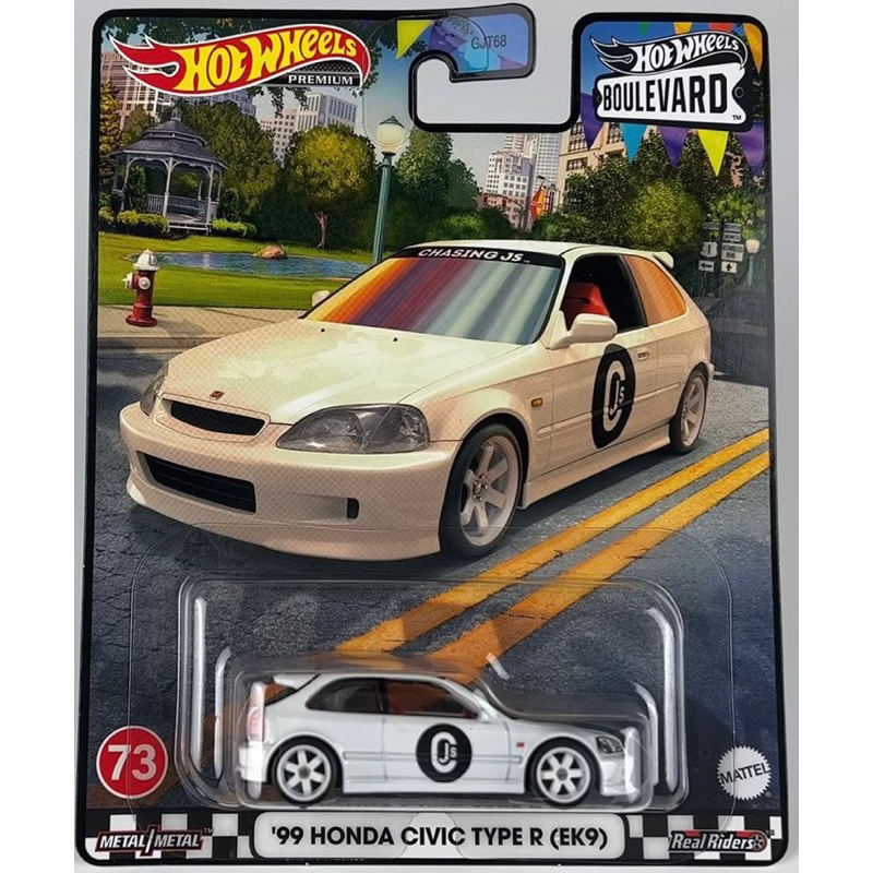 Hot wheels 風火輪 Boulevard 林蔭大道 71~75 Honda EK9/ VW T1/ Impala