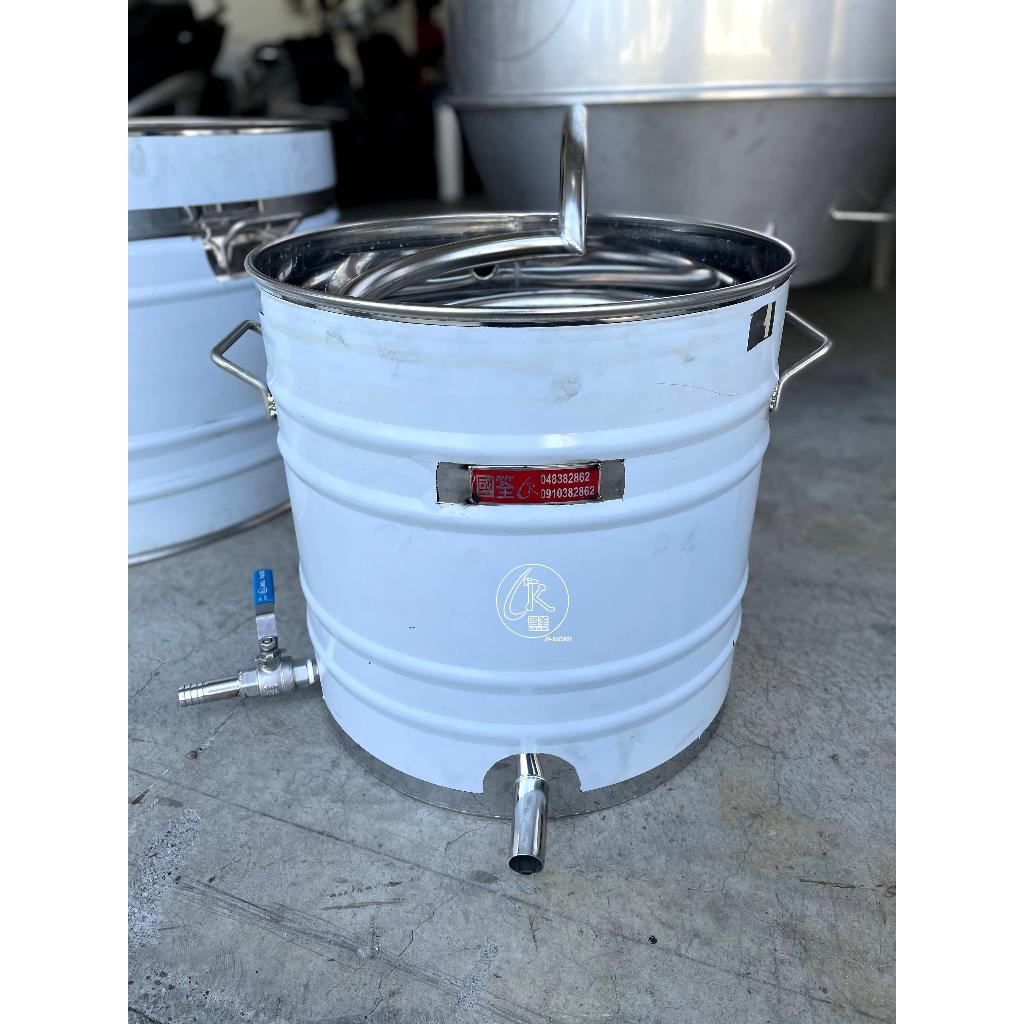 6米冷卻桶 (管徑25mm)、冷凝器、製酒機冷卻設備、紅茶冷卻、不銹鋼冷卻桶