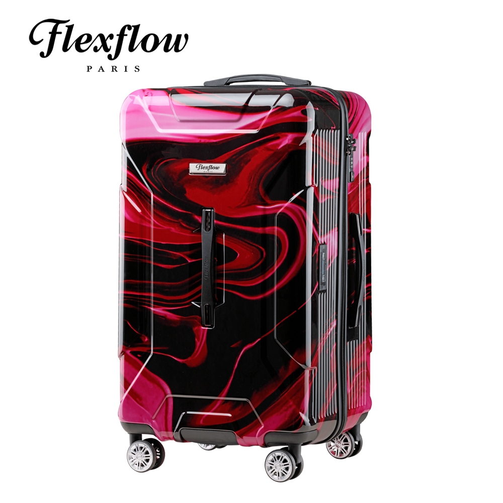 Flexflow 紫醉金迷 南特特務系列29型 智能測重防爆拉鍊旅行箱