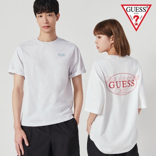 韓國代購🇰🇷 GUESS 短袖上衣 短T 男女 情侶 T恤