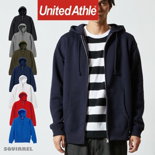 【United Athle】10oz刷毛連帽拉鍊外套T 內刷毛 保暖 長袖 外套