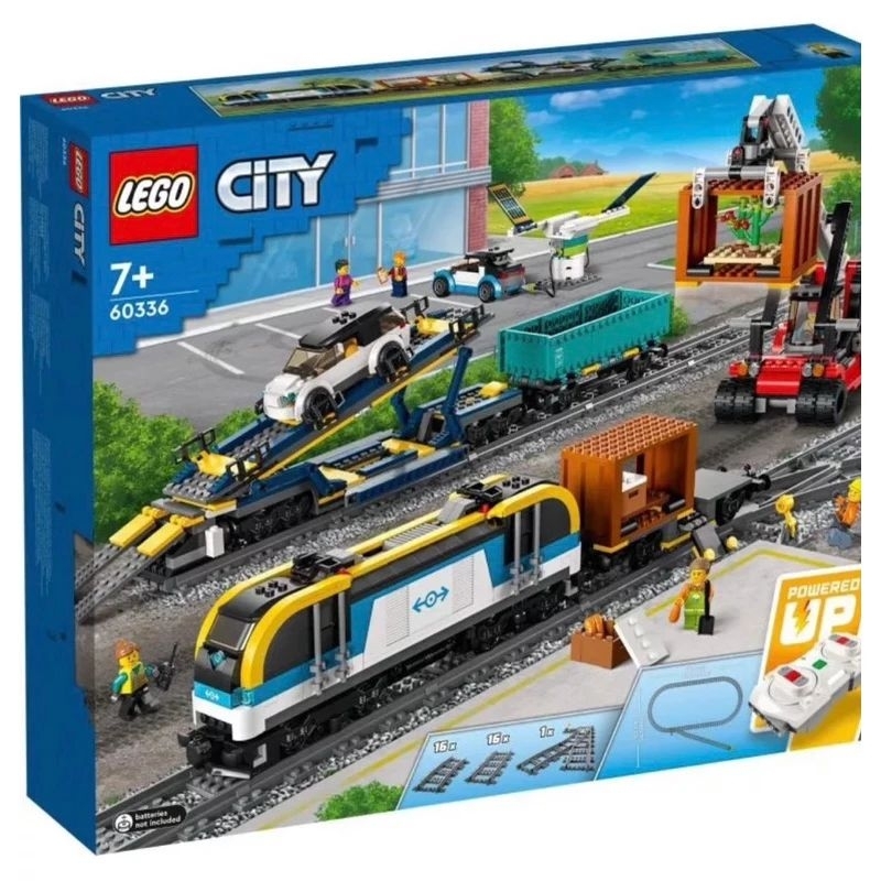 （面交價）LEGO 樂高 城市系列 智能電動貨物列車60336