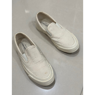 Converse 懶人鞋 樂福鞋 22.5 公分 1970 米白色 全米白 三星標