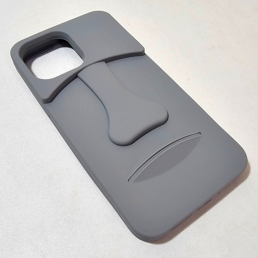 iPhone 13 Pro Max 摩艾 摩艾石像 復活島石像 矽膠 保護殼 手機殼 ♥ 現貨 ♥彡