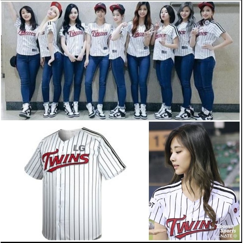 KBO LG雙子 棒球球衣 TWICE 周子瑜應援同款