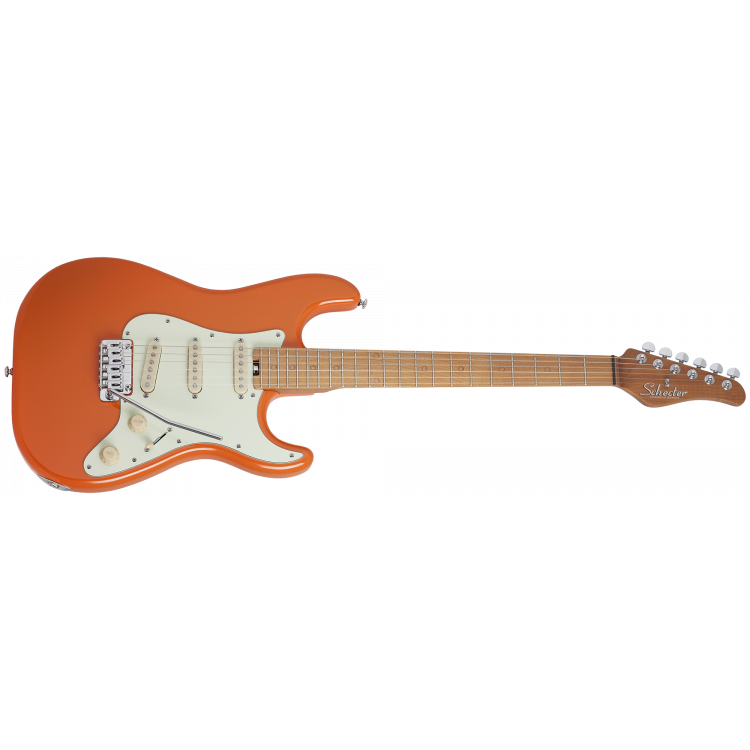 Schecter NJ SSS Orange RM 電吉他 D0169