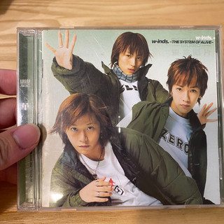 喃喃字旅二手CD《W-inds -THE SYSTEM OF ALIVE~》2002 豐華